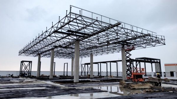 體育館網架結構具有以下特點